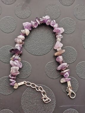 Amethyst bracelet
